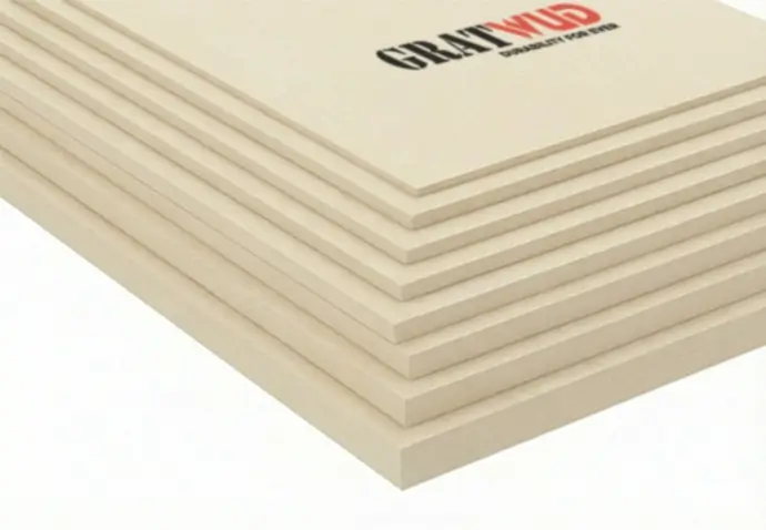 Gratwud WPC board single layer for furniture and interior applications in Kerala