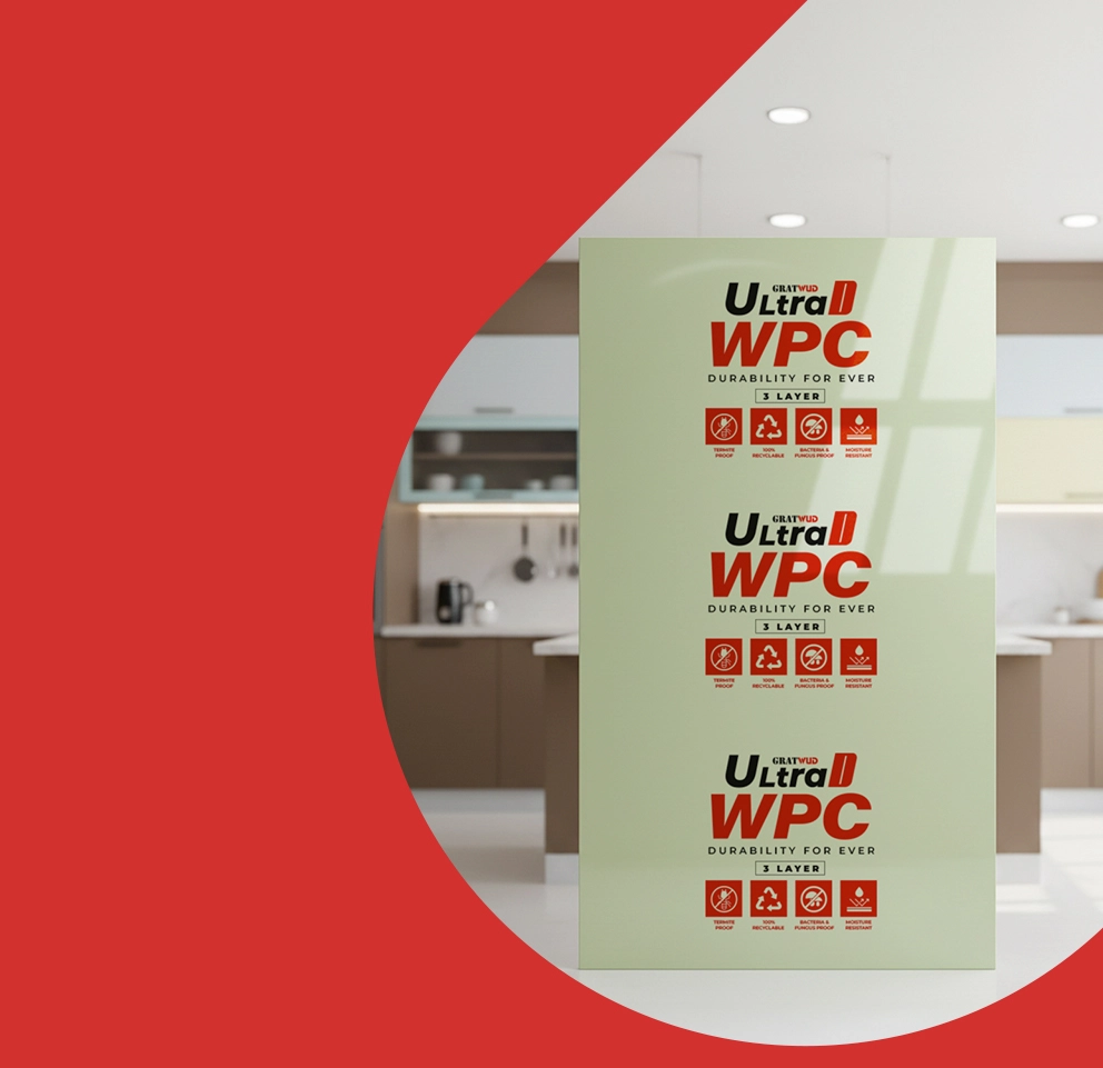 Gratwud UltraD WPC 3 Layer high gloss multicolor boards mobile mockup